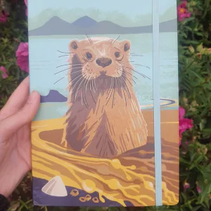 Otter Notebook with Elastic page Marker