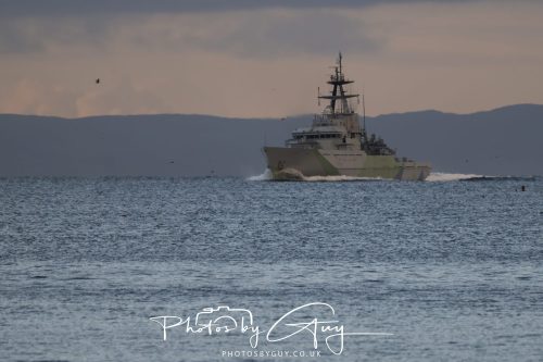 16 October 2026 - Kingscross, Isle of Arran -Boat at dawn