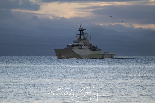 16 October 2026 - Kingscross, Isle of Arran -Boat at dawn