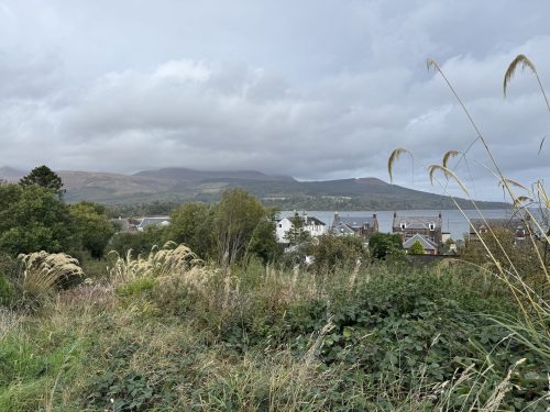 14 October 2026 - Brodick, Isle of Arran - cloudy views today