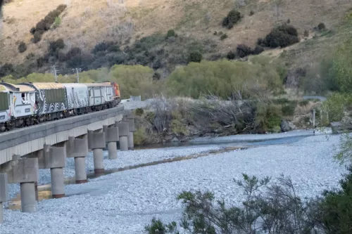 25/26 March 2025 - New Zealand, Honiker to Christchurch via the trans alpine train - Trans alpine train