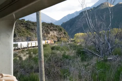 25/26 March 2025 - New Zealand, Honiker to Christchurch via the trans alpine train