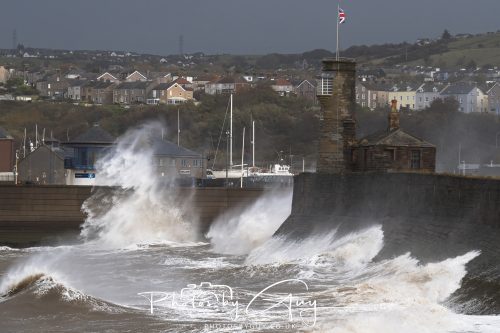 25 October 2026 - Whitehaven Harbour, Cumbria - Storm Bolio